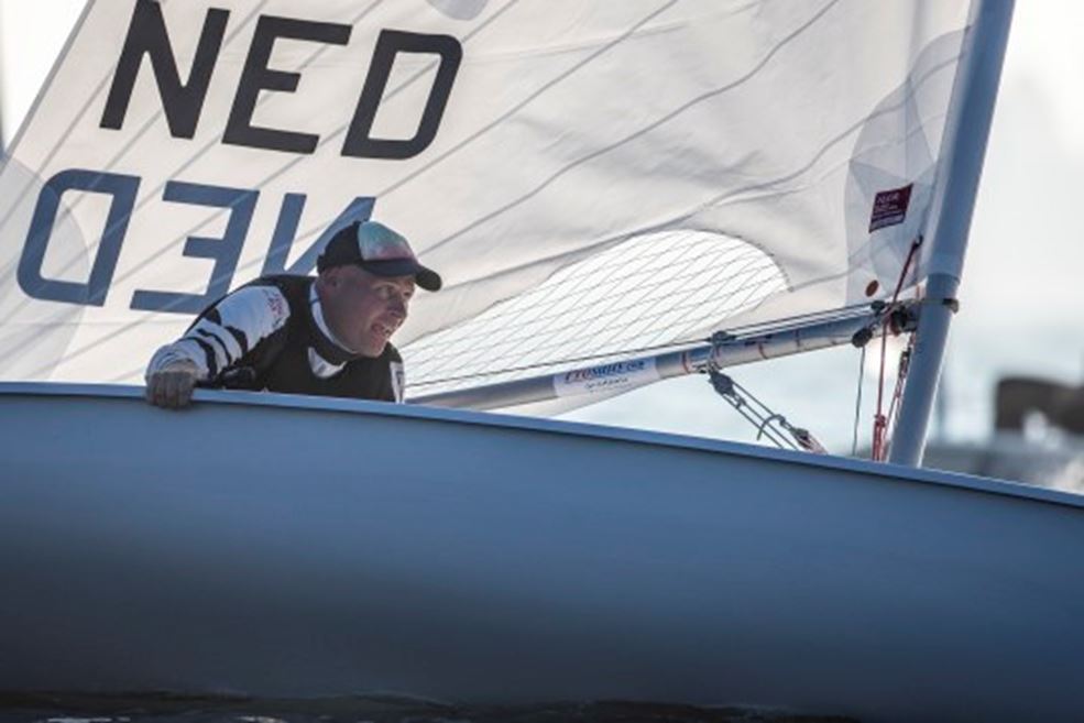 Eduardo van Vianen Nederlands kampioen ILCA 7 (foto Sander van der Borch)