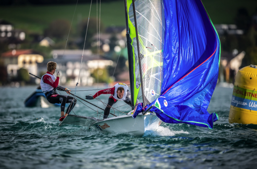 Lambriex ((links) en Van Vugt (fotograaf Tobias Störkle)