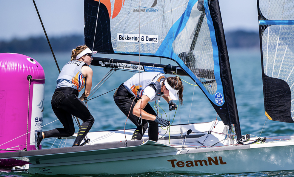 Bekkering en Duetz (archiefbeeld WK 2020 - fotograaf Sailing Energy)